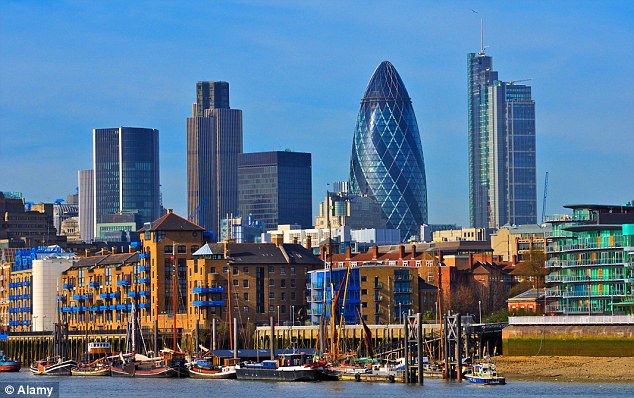 Foreign hotspot: Central London properties are being snapped up investors from far afield 